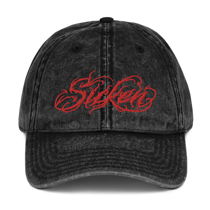 SICKEN Vintage Cotton Twill Cap - SICKEN