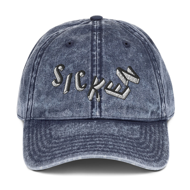 SICKEN Vintage Cotton Twill Cap - SICKEN
