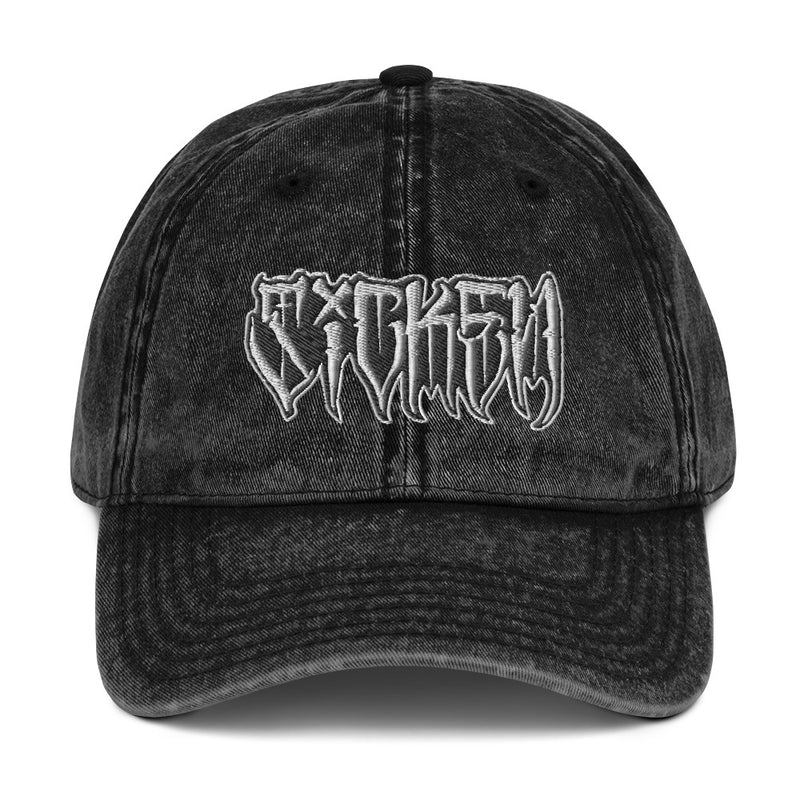 SICKEN Vintage Cotton Twill Cap - SICKEN