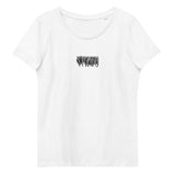 SICKEN Embroidered Women's Fitted Eco Tee